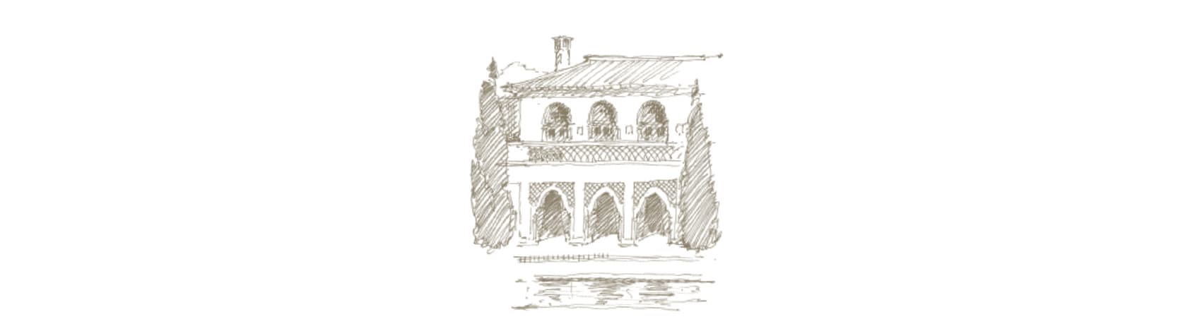 Sketch of Casa de las Lomas