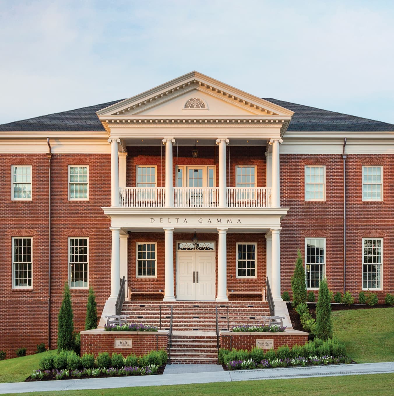 Front entrance to the sorority house